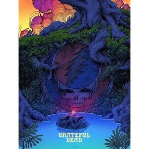 Ian Permana "Grateful Dead” Fine Art Giclee AE/100 Sold Out
